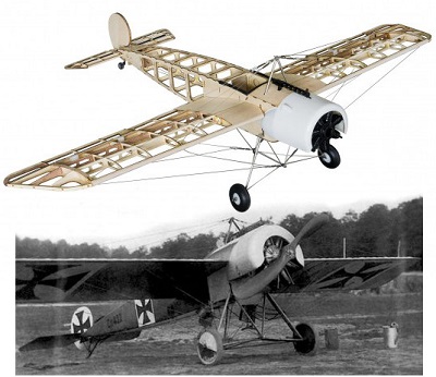Bausatz Fokker E.III 1520mm Hobbyking