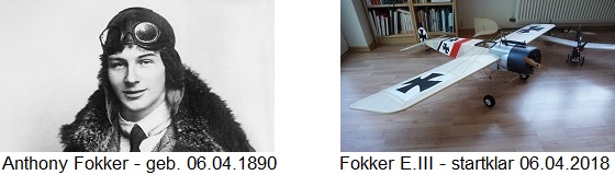 Hobbyking Fokker E.III Eindecker Baukasten