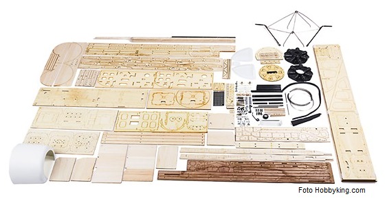 Fokker E III 1520 Bausatz