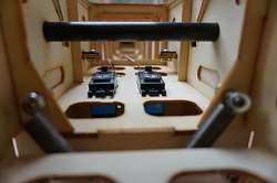 Fokker E.III Servo Einbau