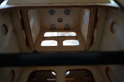 Bausatz Fokker E.III Motor Montage