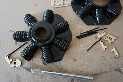 Bausatz Fokker E.III Oberursel Umlaufmotor