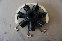 Bausatz Fokker E.III Oberursel Umlaufmotor