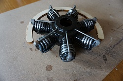 Bausatz Fokker E.III Oberursel Umlaufmotor