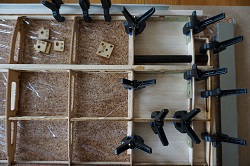 Bausatz Fokker E.III Tragflche kleben