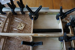 Bausatz Fokker E.III Tragflche kleben