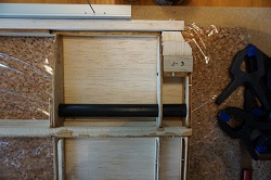 Bausatz Fokker E.III Tragflche kleben