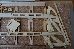 Fokker E.III Bausatz rechte Tragflche