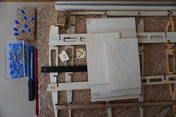 Fokker E.III Bausatz rechte Tragflche