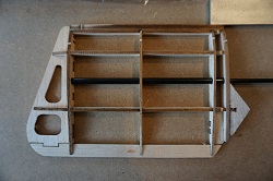 Bausatz Fokker E.III linke Hhenruder