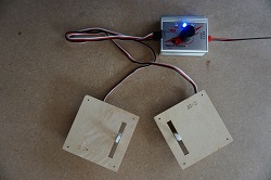 Fokker E.III Bausatz Querruderservo