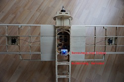 Fokker E.III Bausatz Querruderservo