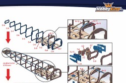 Bausatz Fokker E.III Rumpf